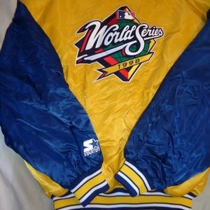 STARTER Jackets & Coats - Starter 1998 MLB World Series Jacket Large Men STARTER Jackets & Coats - Starter 1998 MLB World Series Jacket Large Men